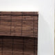 Cordless Cocoa Dockside Flatstick Bamboo Roman Shade, 30"x64"
