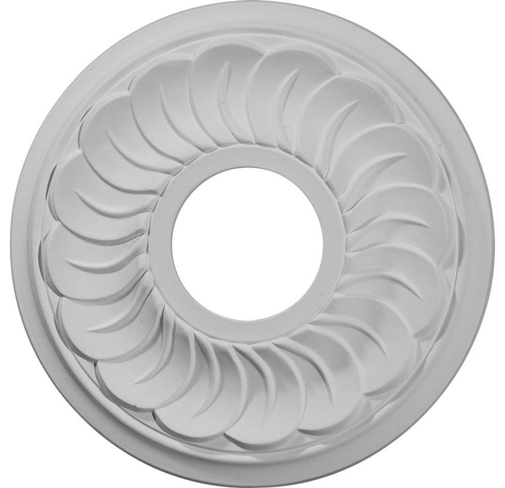 11 3/4"OD x 3 5/8"ID x 1"P Blackthorne Ceiling Medallion