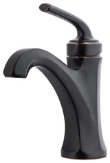 Arterra Single Control 4" Centerset Bathroom Faucet, Tuscan Bronze
