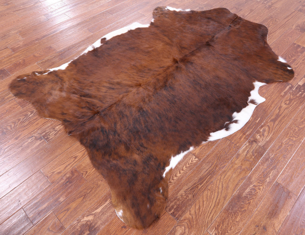 Natural Cowhide Rug 7' 2" X 5' 1" C2272