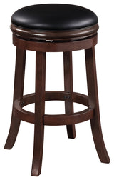 29" Boraam Backless Barstool, Cappuccino