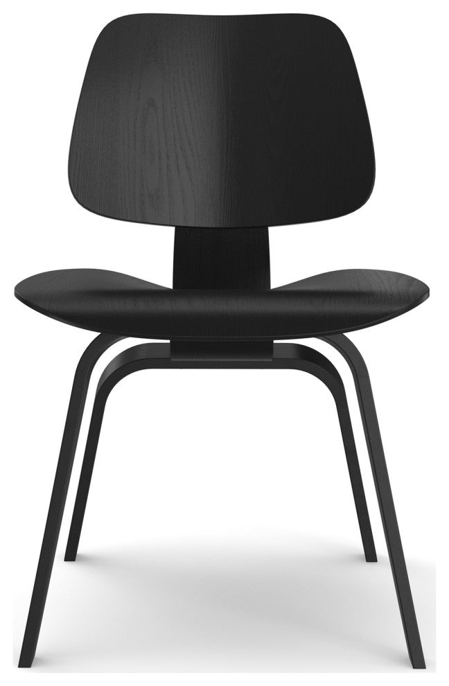 Luv Modern Dante Plywood Dining Chair , Black