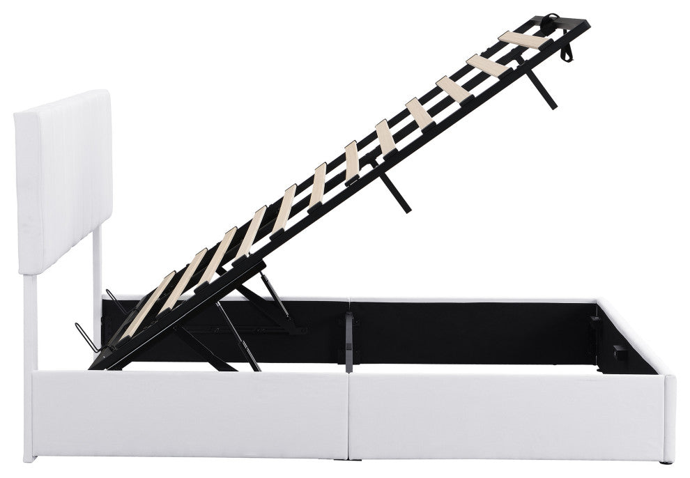Gewnee Queen size Upholstered Platform bed