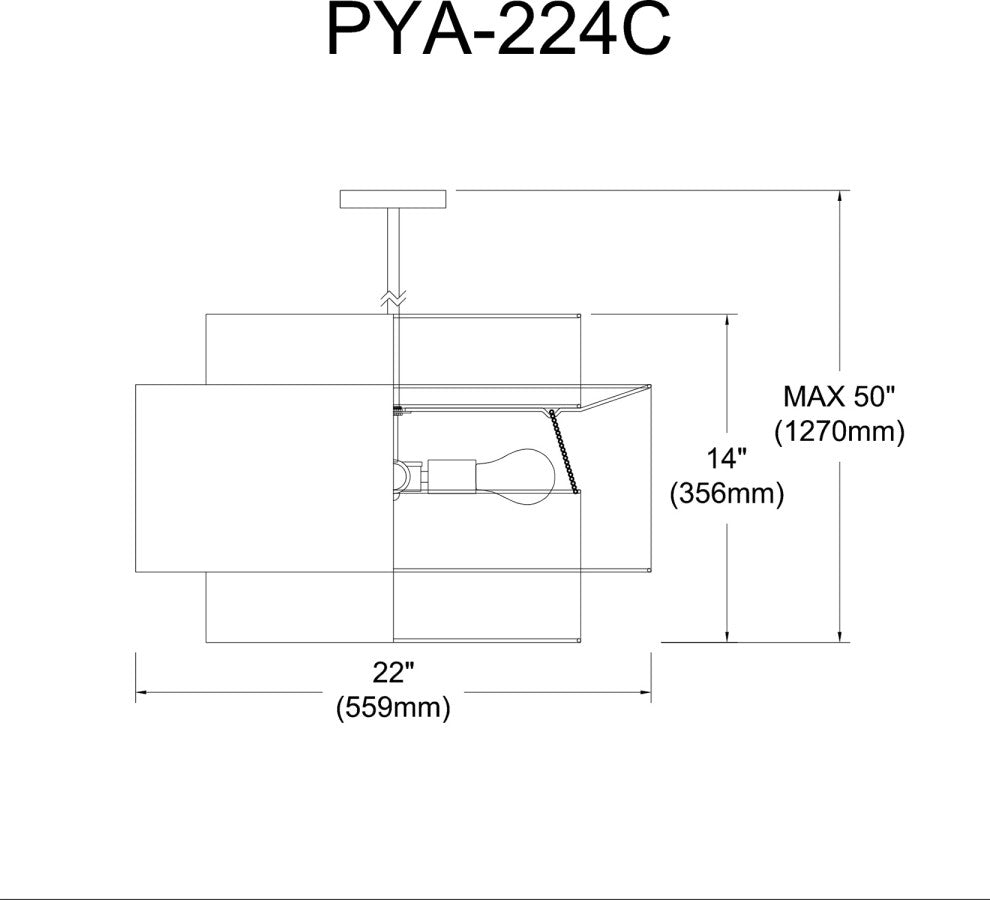 Black Contemporary Chandelier With Matte Black Metal