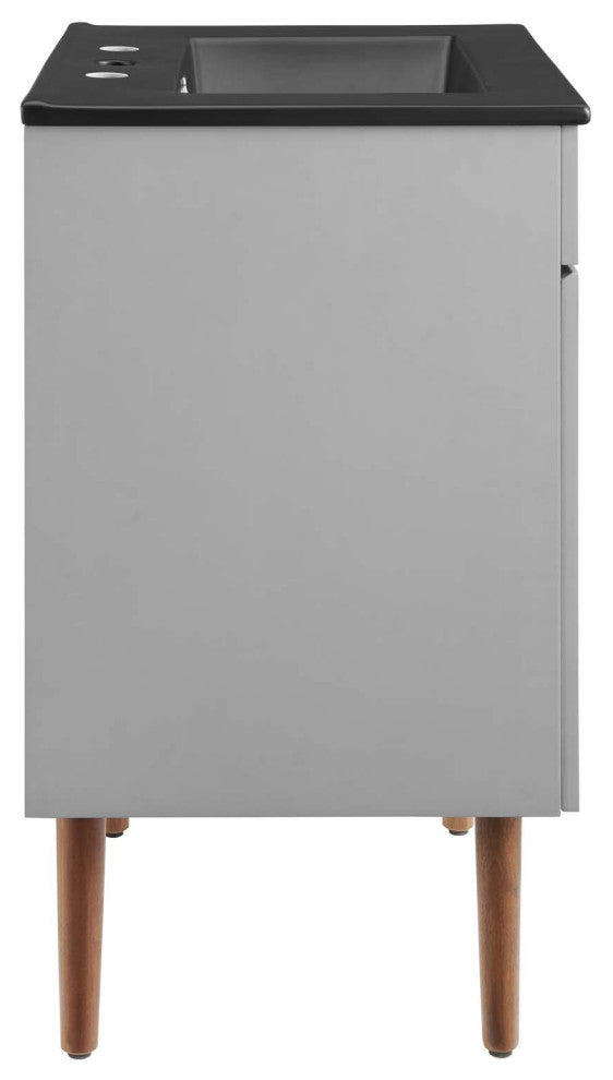 Harvest 24" Bathroom Vanity Gray Black -5357