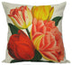 Tulips Throw Pillow Case, With Insert