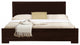 Espresso Wood King Platform Bed