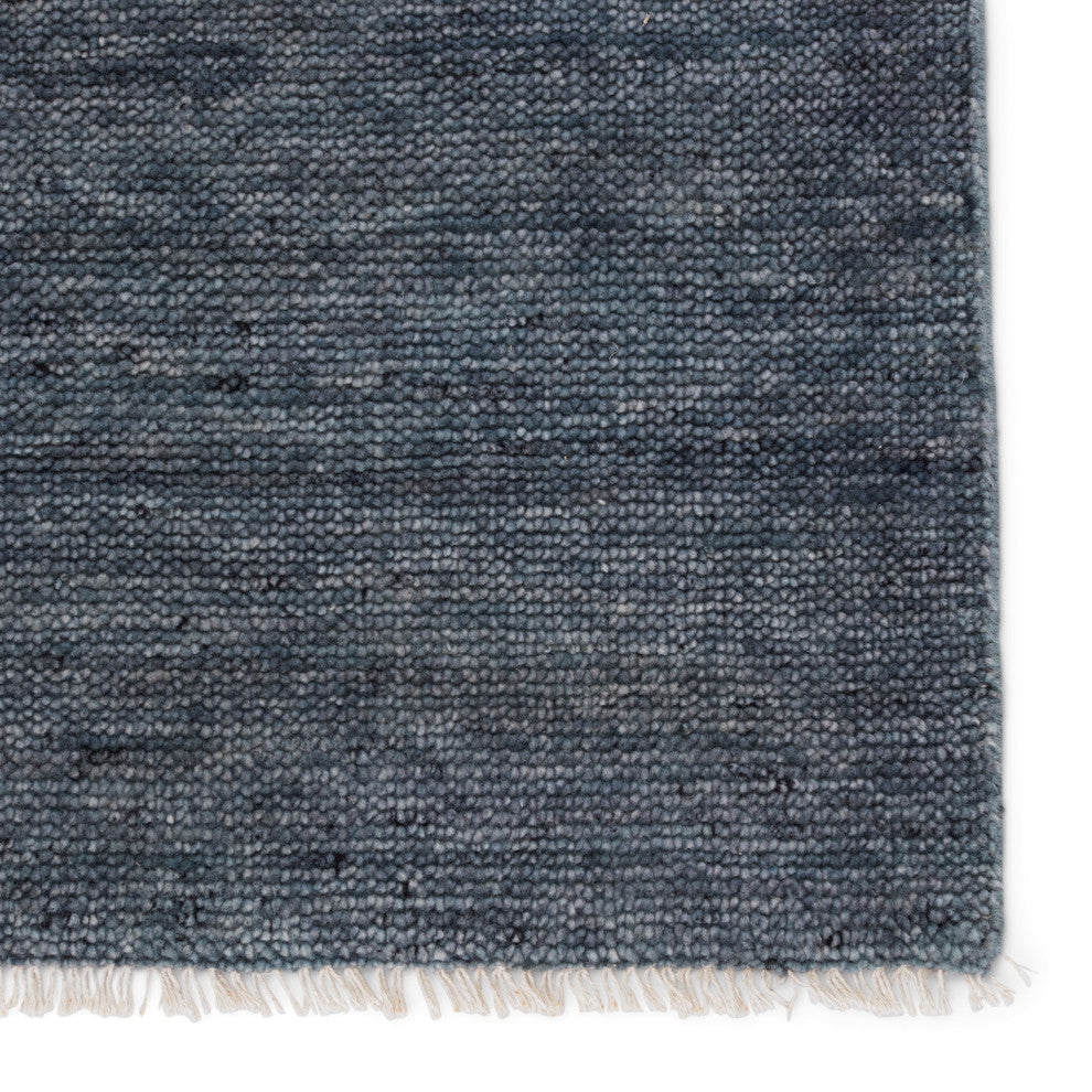 Jaipur Living Origin Knotted Solid Area Rug, Dark Blue, 8'6"x11'6"
