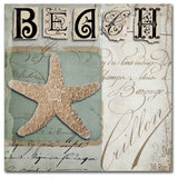 Color Bakery 'Beach Book II' Canvas Art, 14x14