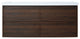 Wall-Mounted Plywood Bath Vanity Set, Integrated Sink