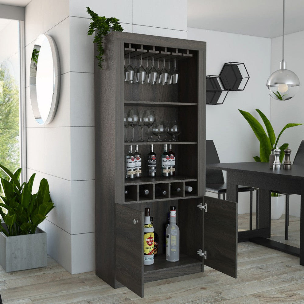 Bar Cabinet Margarita, Living Room, Espresso