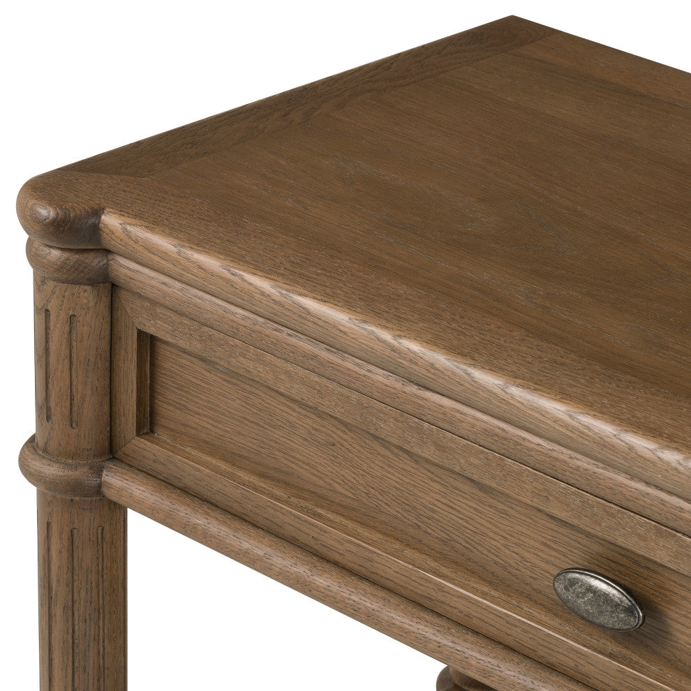 Toulouse Nightstand-Toasted Oak