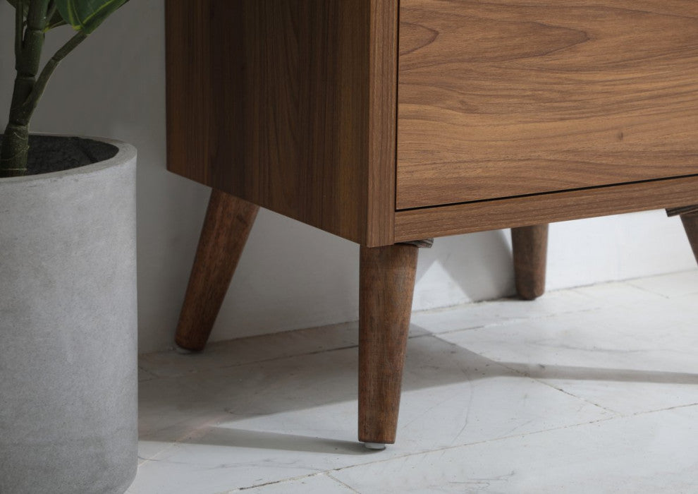 Beatrice 18" Bathroom Vanity, Walnut Brown