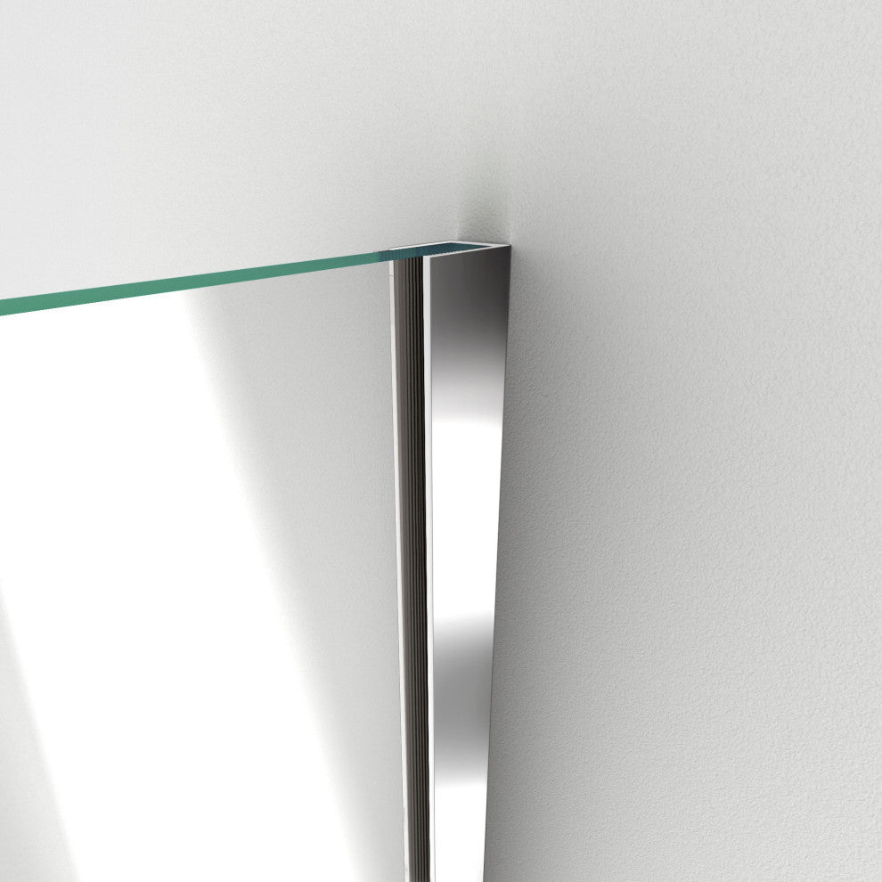 Unidoor Plus 48"x36.38" Shower Enclosure, Chrome