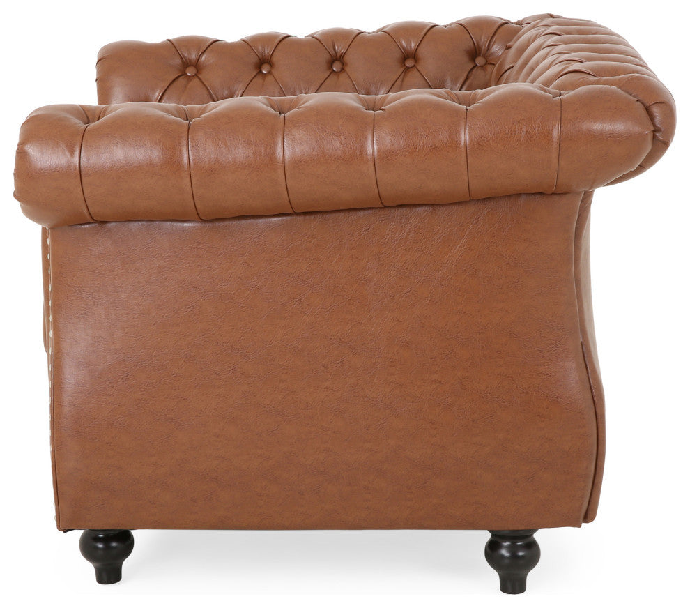 Chaim Chesterfield Club Chair