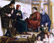 Dante Gabriel Rossetti Giotto Painting the Portrait of Dante Gallery Wrap Canvas
