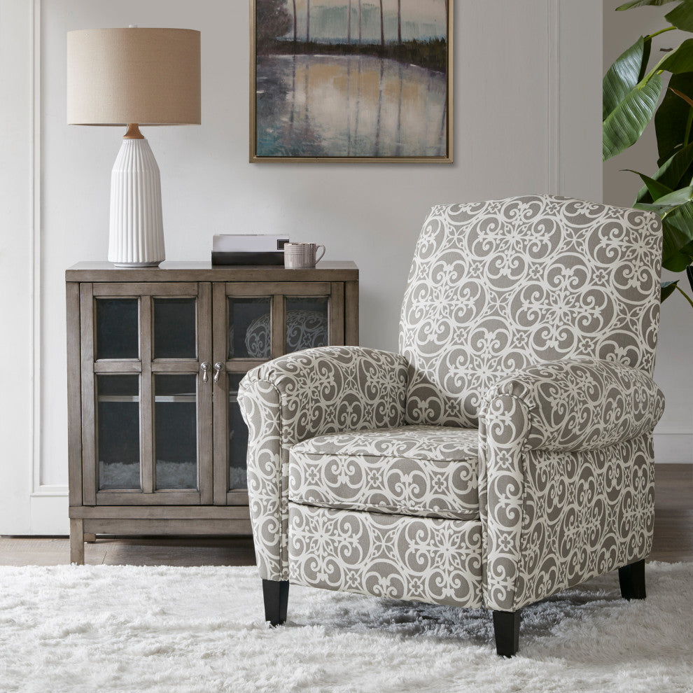 Madison Park Brooke Accent Chair, Grey