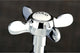 Bridge Kitchen Faucet, Brass Sprayer, Polished Chrome