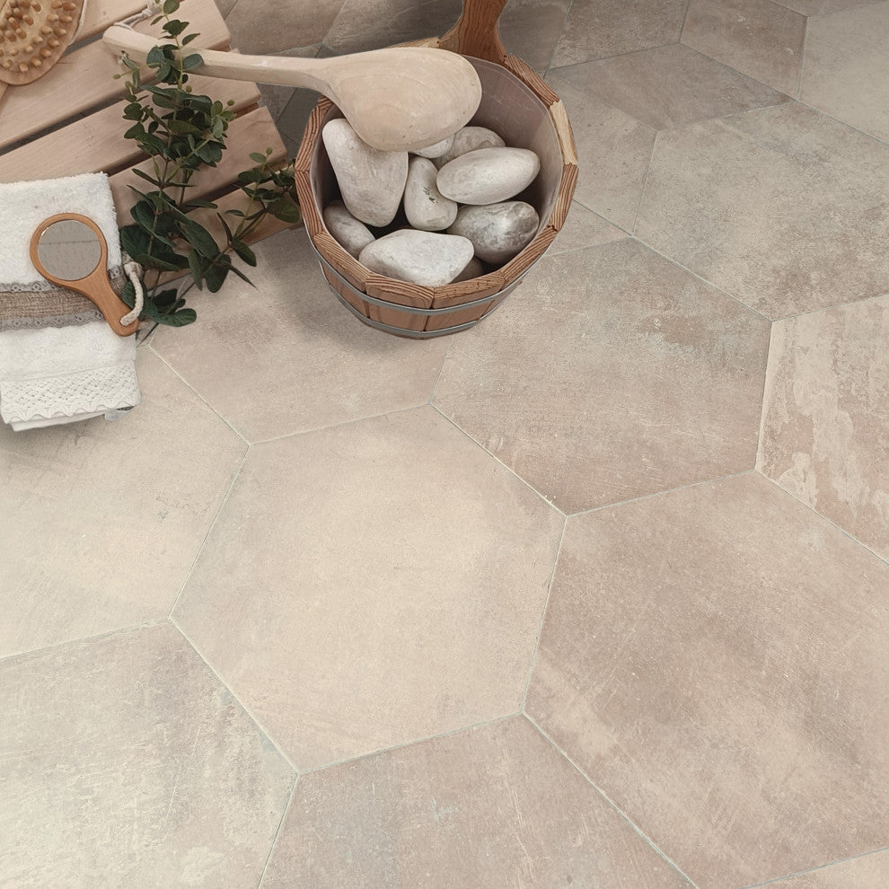 Argillos Hex Arena Porcelain Floor/Wall Tile