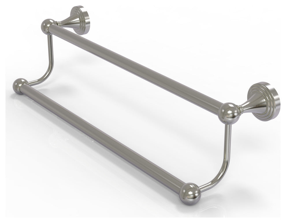 Sag Harbor 24" Double Towel Bar, Satin Nickel