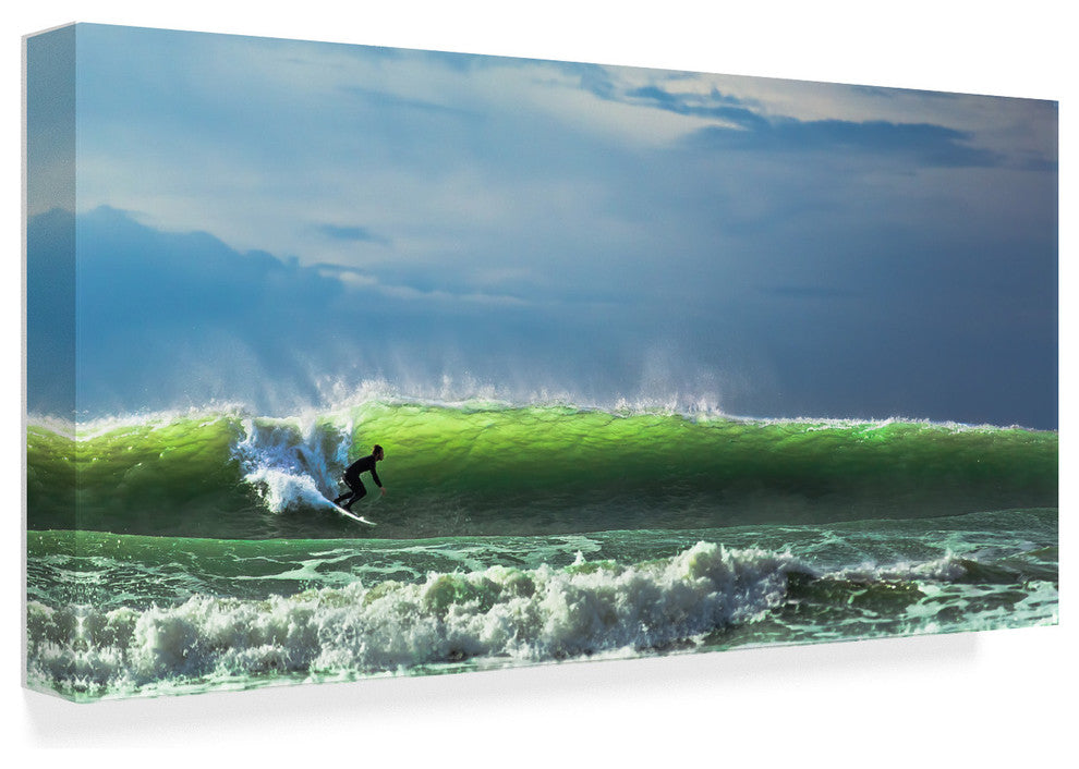 Massimo Mei 'Catch The Wave' Canvas Art, 47"x24"