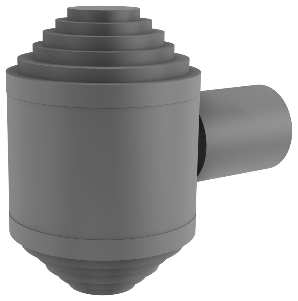 1-1/4" Cabinet Knob, Matte Gray