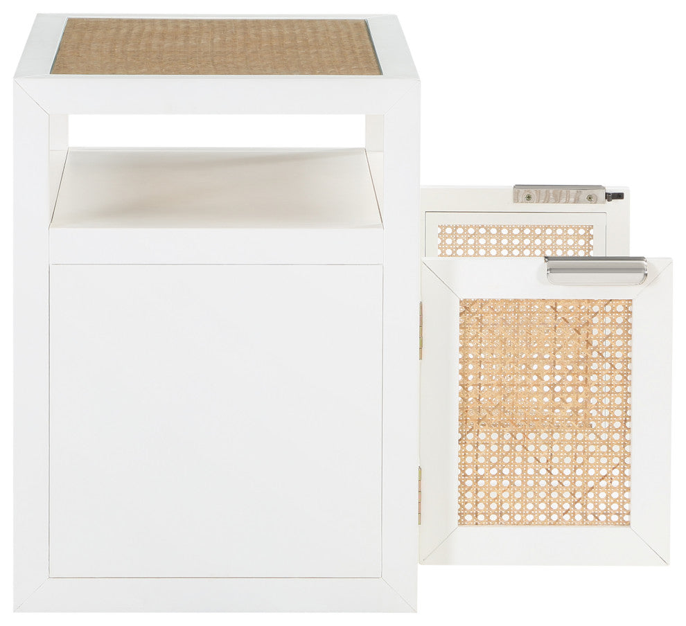 Cole Night Stand, White