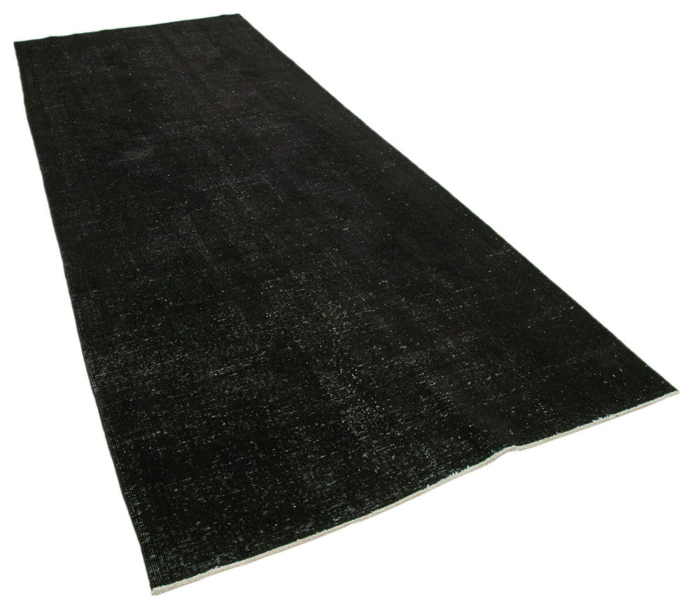 Rug N Carpet - Hand-knotted Anatolian 4' 10" x 12' 6" Rustic Runner Rug