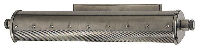 Gaines, 18" Wall Sconce-Picture Light, Historic Nickel Finish