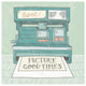 "Retro Polaroid Gray" Digital Paper Print by Mary Urban, 20"x20"