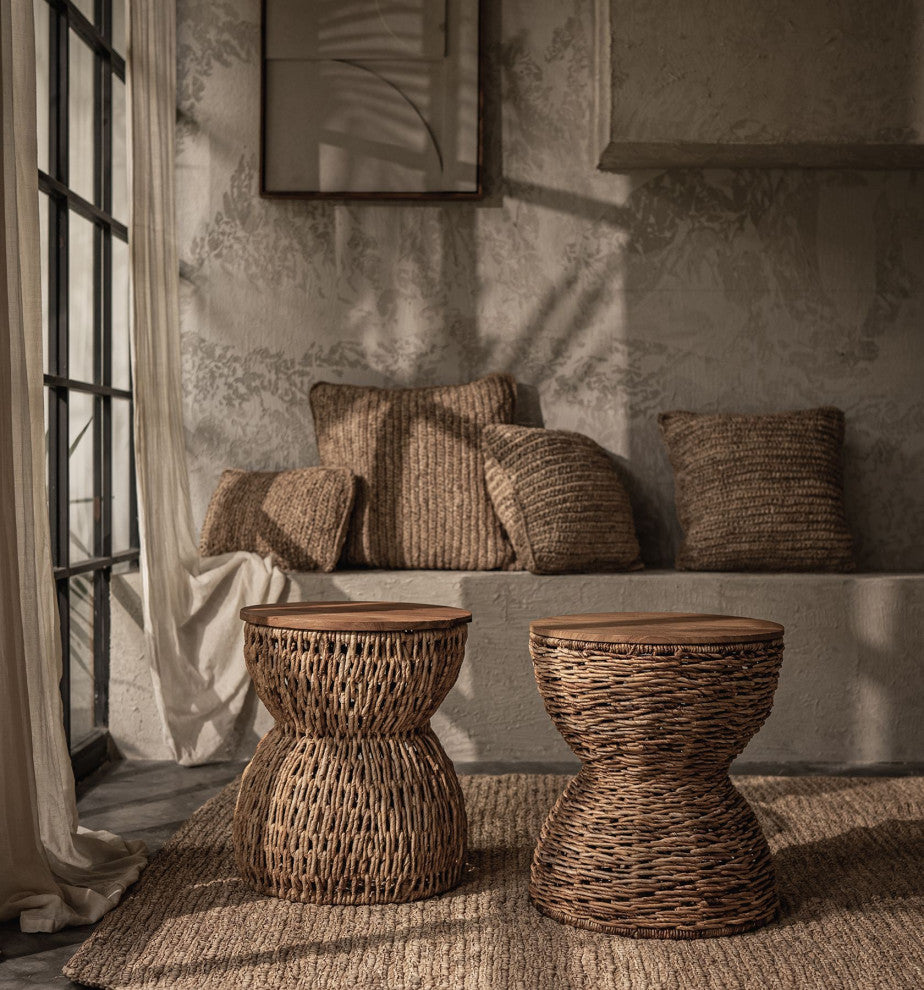 D-Bodhi Rebana Stool, Brown