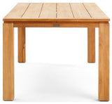 Winston All-Natural Teak Outdoor 40" x 88" Rectangular Dining Table