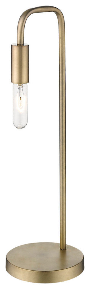 Acclaim Lighting TT80026 Perret 26" Tall Arc Table Lamp - Aged Brass