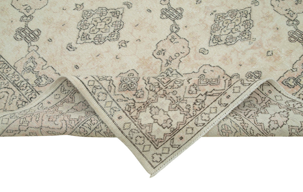 Rug N Carpet - Handmade Anatolian 7' 1'' x 10' 3'' Rustic Area Rug