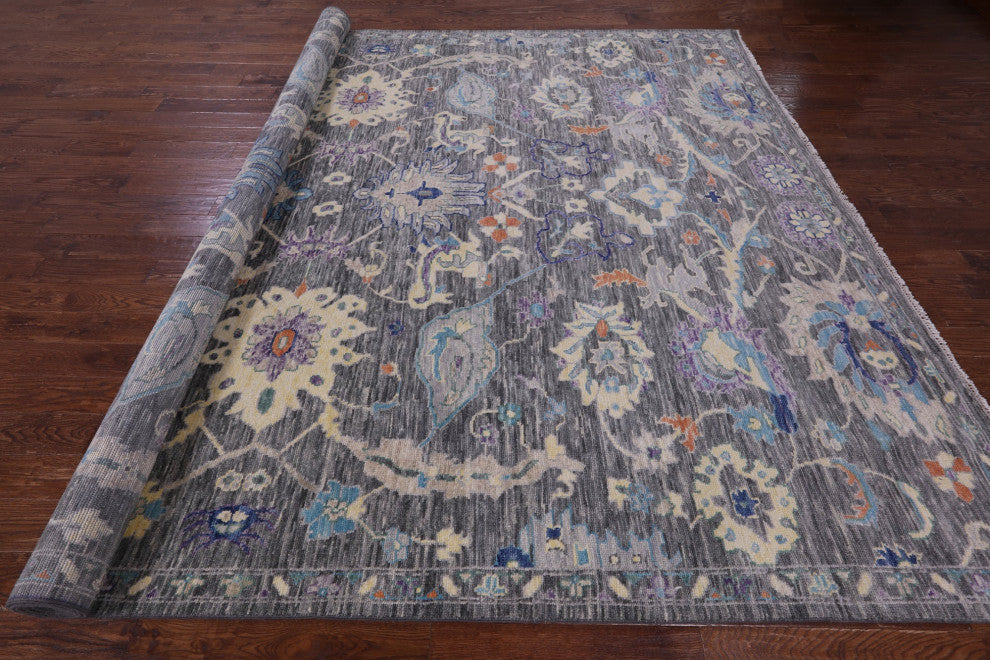 Handmade Turkish Oushak Rug 10' 3" X 14' 0" - Q15707