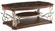 Gewnee Cocktail Table, marble paper top