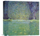 "Pond At Schloss Kammer On The Attersee 1910" Artwork, 16"x16"