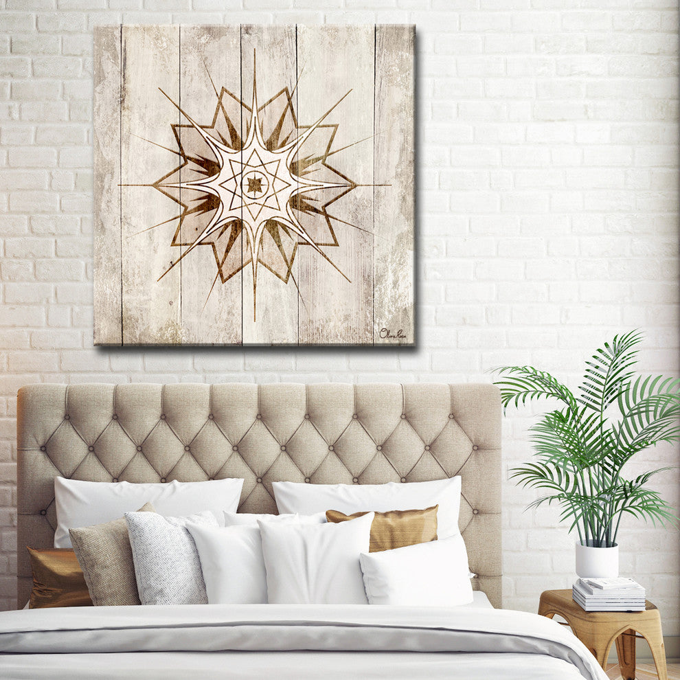Ready2HangArt Inspirational 'Sun Star I' Wrapped Canvas Wall Art