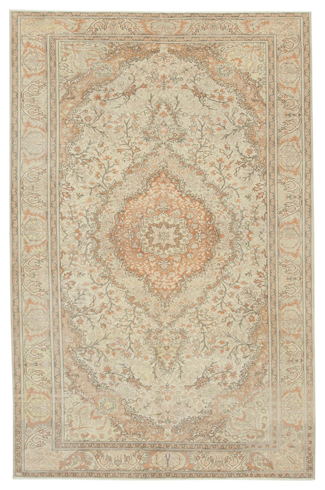 Rug N Carpet - Handmade Turkish 6' 3'' x 9' 9'' Rustic Area Rug