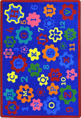Geared for Learning Rug, 10'9"x7'8"