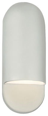 Ambiance Small ADA Capsule Wall Sconce-Matte White