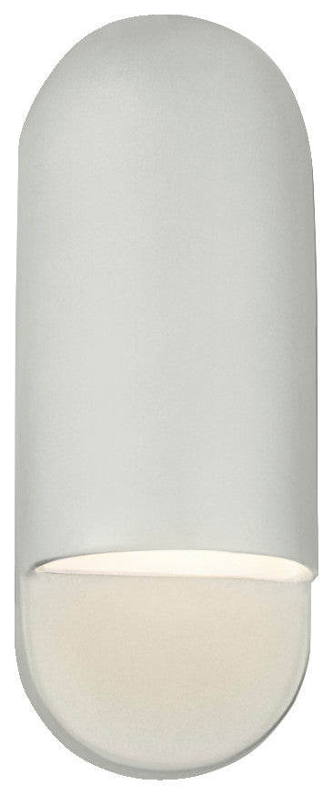 Ambiance Small ADA Capsule Wall Sconce-Matte White