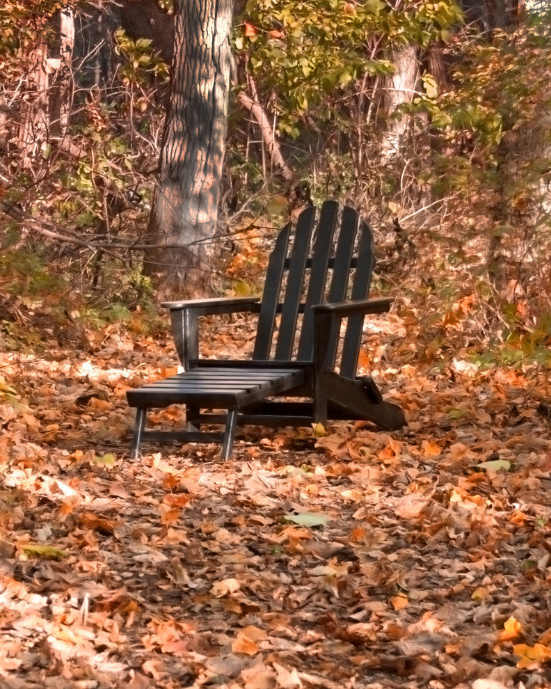 Ivy Terrace Classics Ultimate Adirondack Chair, Slate Gray
