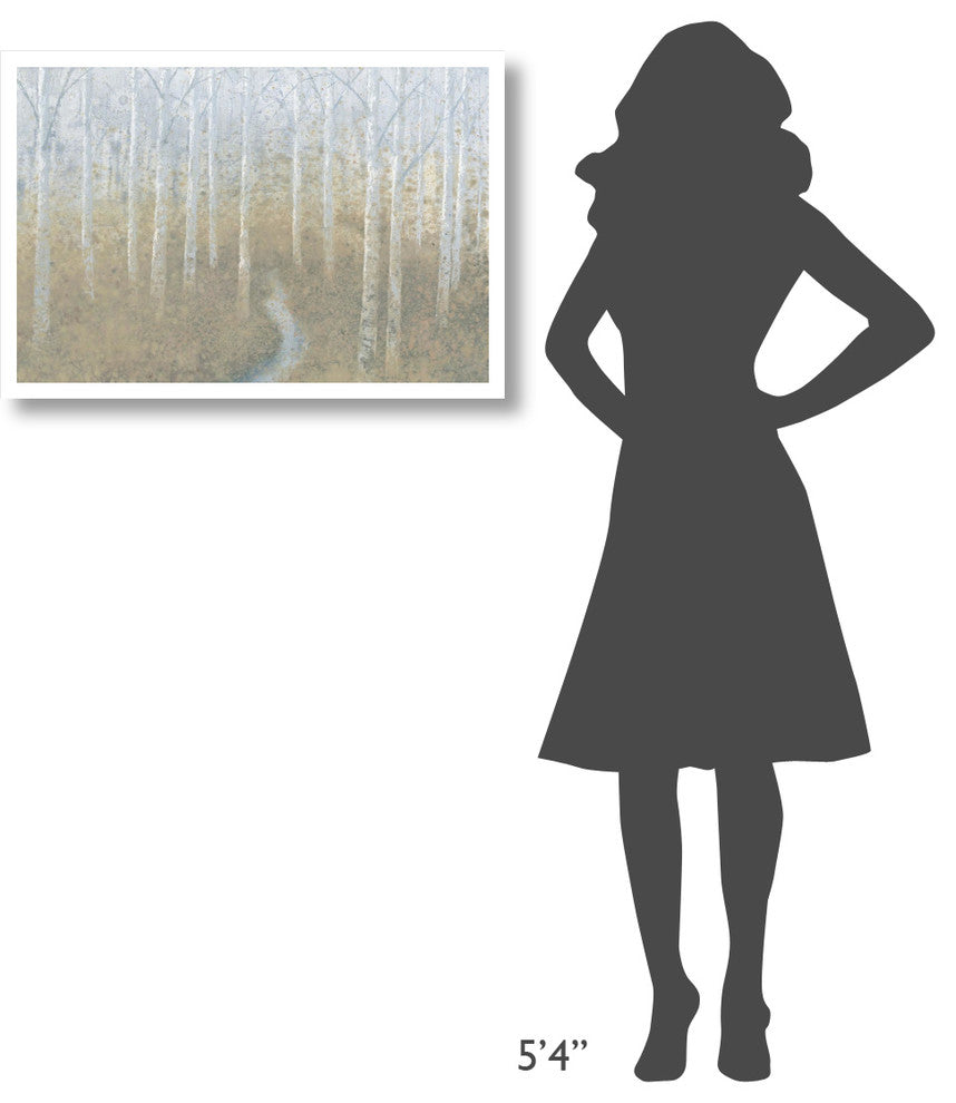 "Silver Waters" Digital Paper Print by James Wiens, 32"x22"