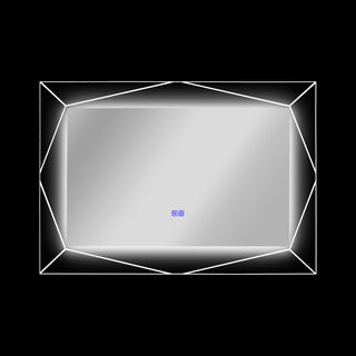 CHLOE Lighting SPECULO Back Lit LED Mirror 6000K, Daylight White, 39"
