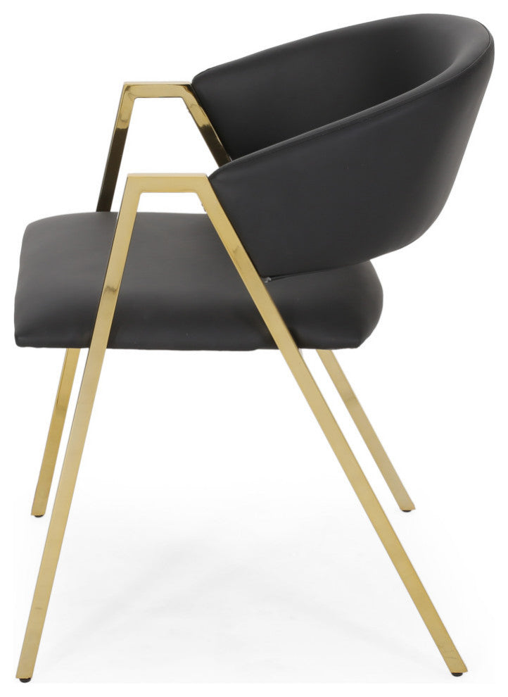 Lucille Modern Upholstered Dining Chair, Set of 2