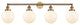 INNOVATIONS LIGHTING 215-BB-G201-8 Beacon 4 Light 44 inch Bath Vanity Light