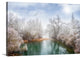 "White Paradise" Wrapped Canvas Art Print, 48"x32"x1.5"