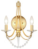 Varaluz-350W02FG-Two Light Wall Sconce French Gold