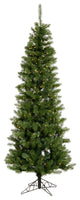 Vickerman 4.5'x24" Salem Pencil Pine 150 LED Warm White, A103046Led
